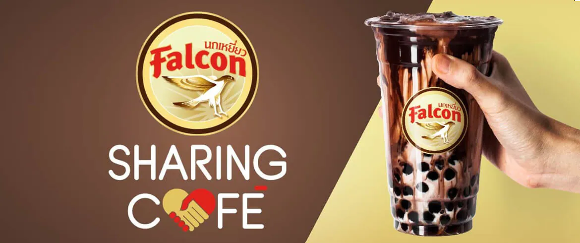 falcon sharing cafe